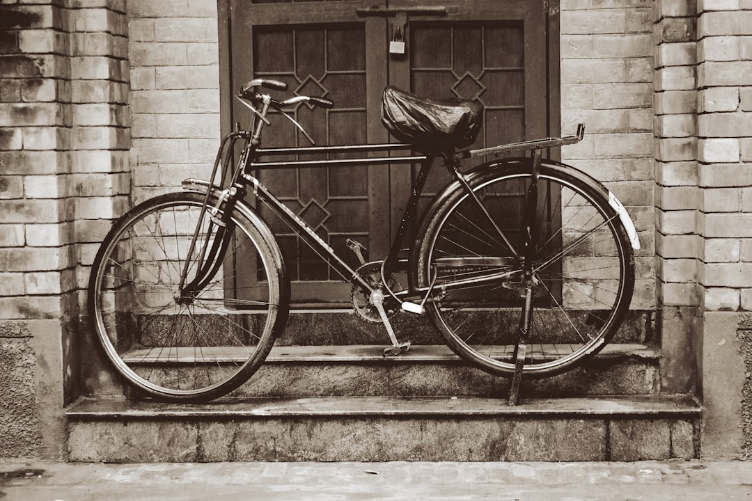 Photo repair bicycle at home