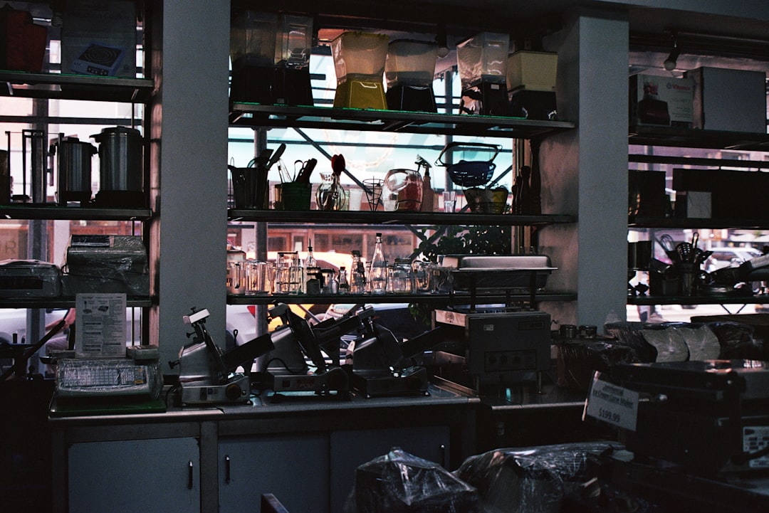 Photo professional kitchen equipment